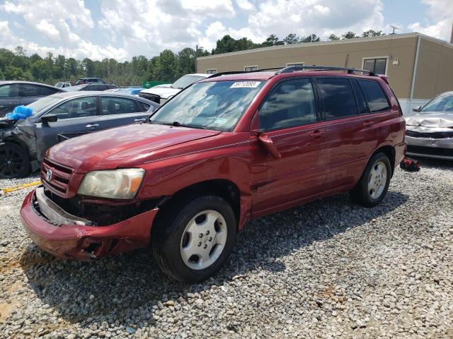 TOYOTA HIGHLANDER 2006 with VIN JTEEP21A360163069 - Photo from auction