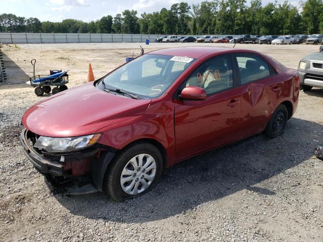 KIA FORTE EX 2012 with VIN KNAFU4A23C5587840 - Photo from auction