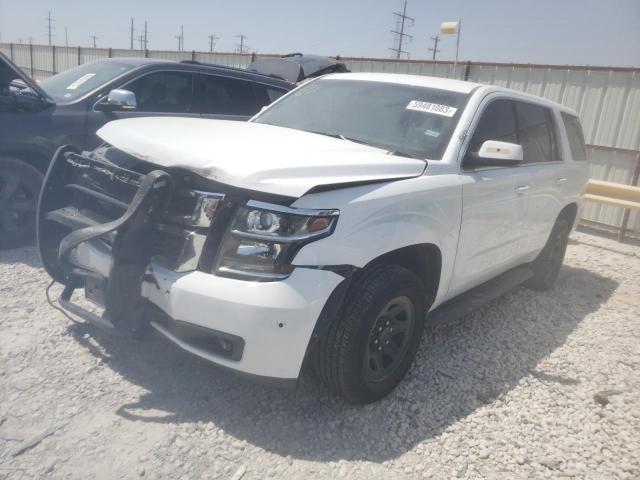 CHEVROLET TAHOE POLI 2019 with VIN 1GNLCDEC4KR305523 - Photo from auction