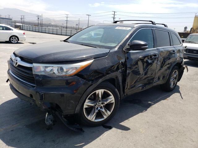 TOYOTA HIGHLANDER 2016 with VIN 5TDDKRFH3GS273163 - Photo from auction