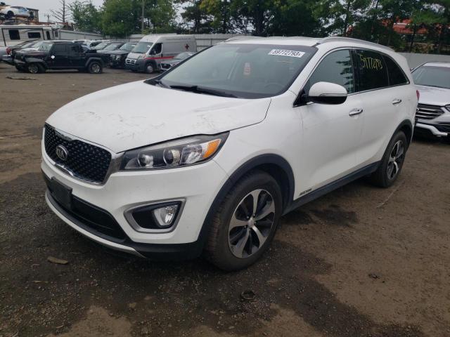 KIA SORENTO EX 2016 مع رقم تعريف المركبة 5XYPHDA50GG180318 - صورة من المزاد