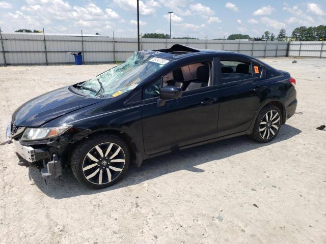 Photo 1 from auction – 2015 HONDA CIVIC EXL with VIN 19XFB2F98FE062221