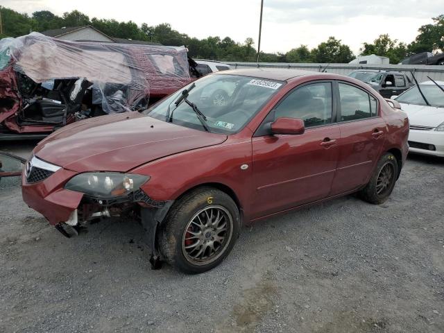 MAZDA 3 I 2008 with VIN JM1BK12F881158313 - Photo from auction