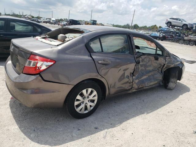 Photo 3 from auction – 2012 HONDA CIVIC LX with VIN 19XFB2F56CE053719