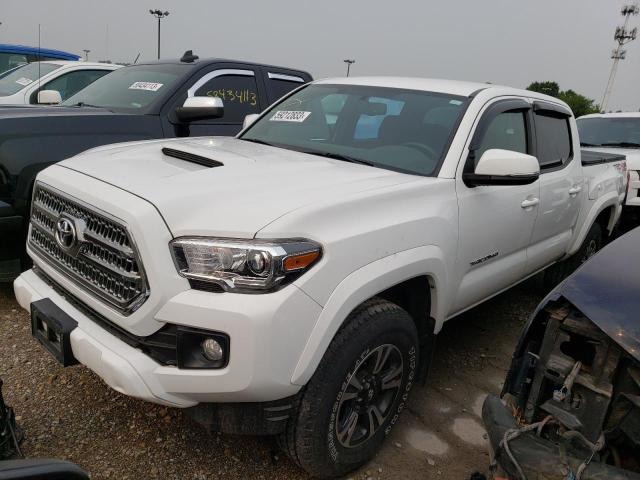 TOYOTA TACOMA DOU 2017 with VIN 3TMCZ5AN9HM071944 - Photo from auction