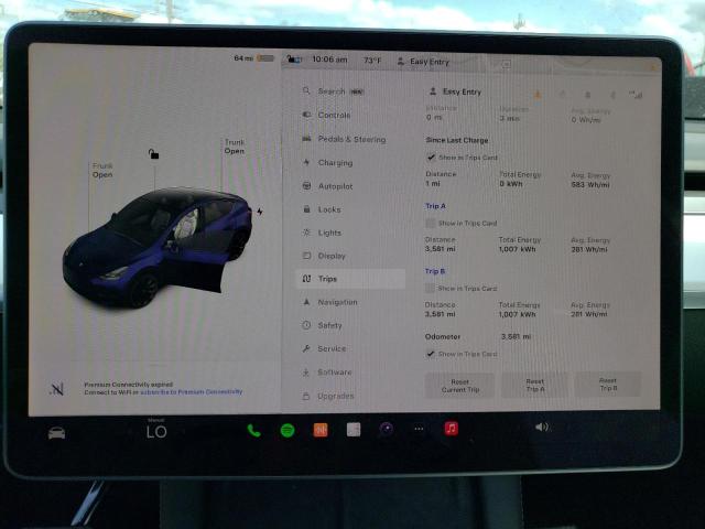 Photo 9 from auction – 2023 TESLA MODEL Y with VIN 7SAYGDEE1PF688504