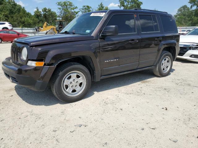 Photo 1 from auction – 2014 JEEP PATRIOT SP with VIN 1C4NJRBB2ED631709