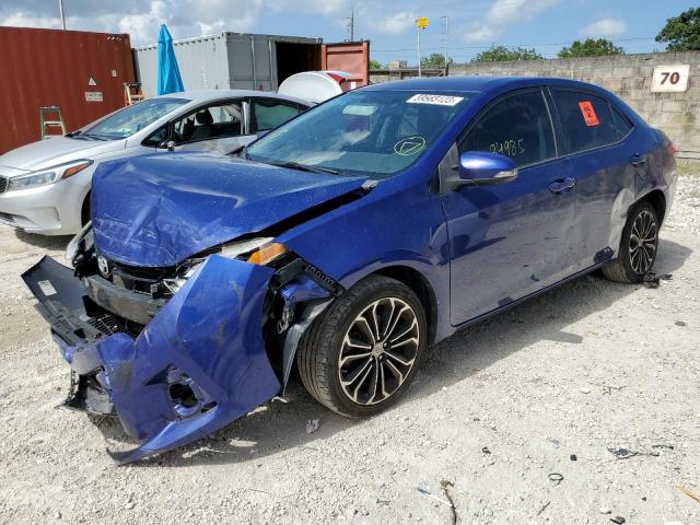 TOYOTA COROLLA L 2015 with VIN 2T1BURHE9FC419156 - Photo from auction
