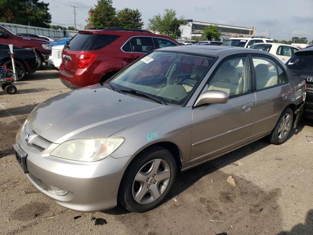 HONDA CIVIC EX 2004 with VIN 1HGES26734L014934 - Photo from auction