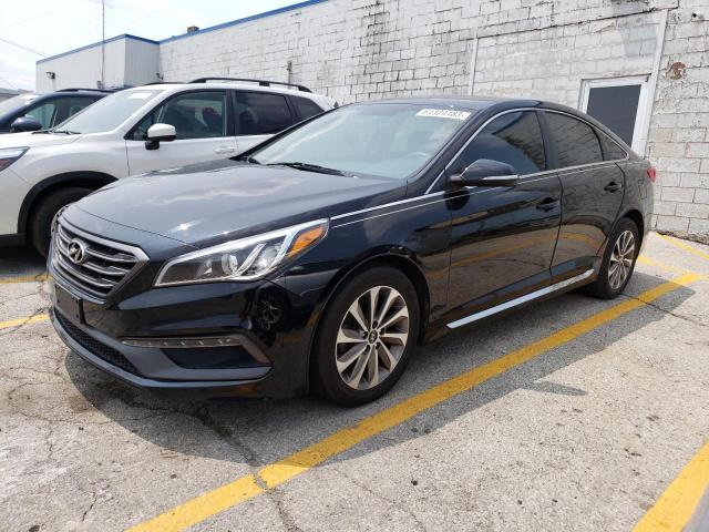 Photo 1 from auction – 2016 HYUNDAI SONATA SPO with VIN 5NPE34AF8GH356734