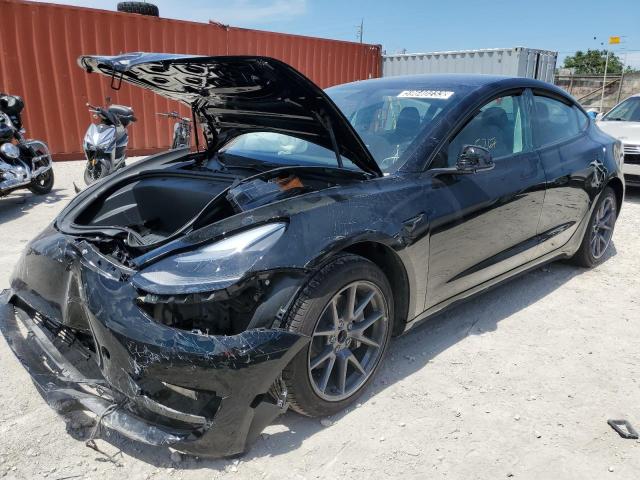 TESLA MODEL 3 2023 with VIN 5YJ3E1EA4PF456732 - Photo from auction