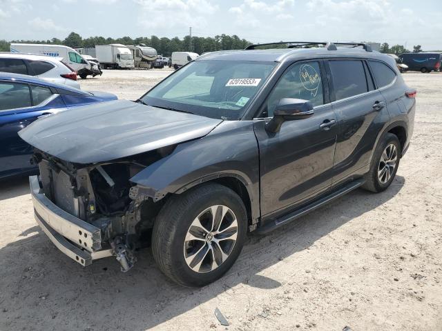 Photo 1 from auction – 2021 TOYOTA HIGHLANDER with VIN 5TDGZRAH5MS524261
