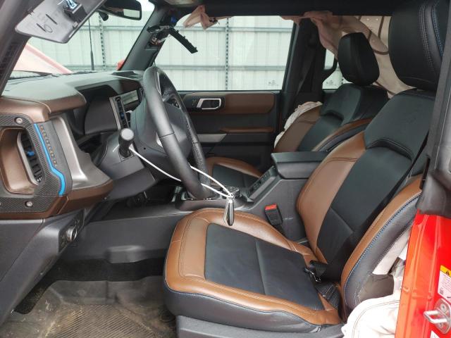 Снимка 7 от търг – 2022 FORD BRONCO BAS с VIN 1FMDE5DH0NLB65757