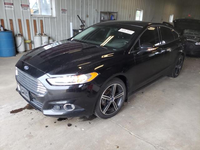 FORD FUSION SE 2014 with VIN 1FA6P0HD8E5350828 - Photo from auction