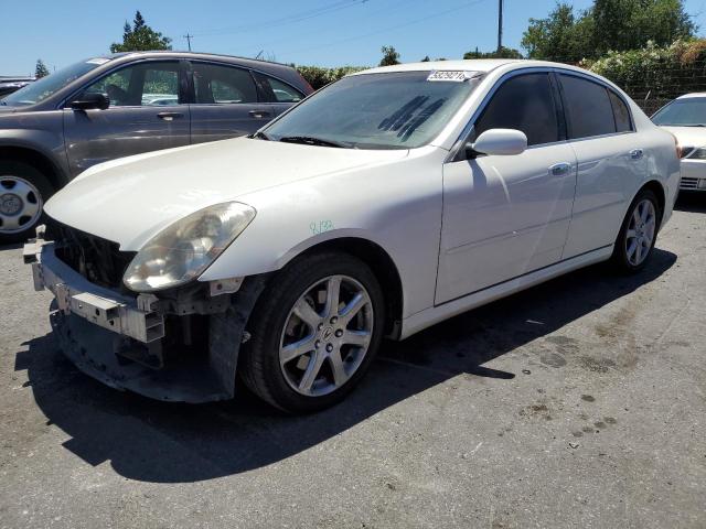 INFINITI G35 2005 with VIN JNKCV51E45M218186 - Photo from auction
