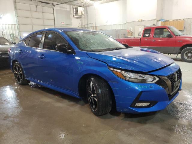 Photo 4 from auction – 2022 NISSAN SENTRA SR with VIN 3N1AB8DV9NY206128