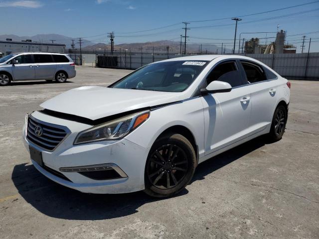 HYUNDAI SONATA SE 2015 with VIN 5NPE24AF7FH228096 - Photo from auction