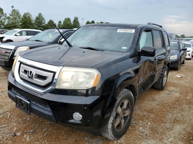 HONDA PILOT EXLN 2011 with VIN 5FNYF3H79BB033068 - Photo from auction