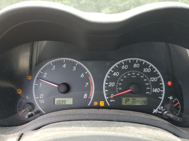 Photo 9 from auction – 2009 TOYOTA COROLLA BA with VIN 2T1BU40EX9C044140