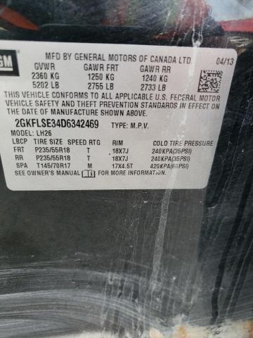 Photo 14 from auction – 2013 GMC TERRAIN SL with VIN 2GKFLSE34D6342469