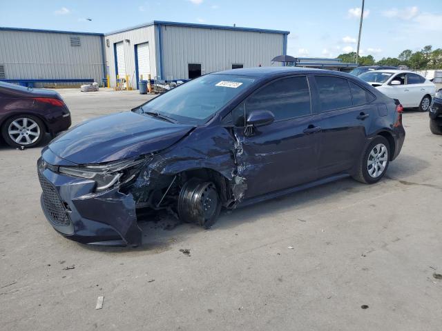 TOYOTA COROLLA LE 2021 with VIN JTDEPMAE7MJ137732 - Photo from auction