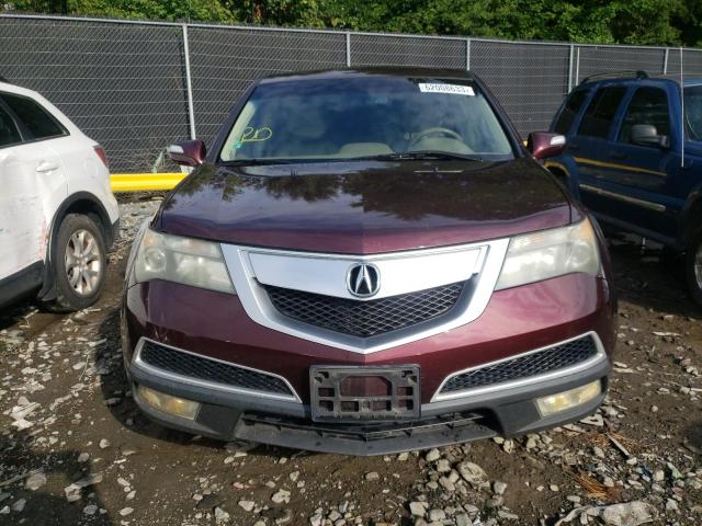Photo 5 from auction – 2011 ACURA MDX TECHNO with VIN 2HNYD2H40BH534344
