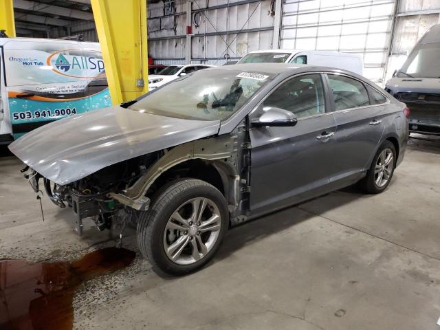 HYUNDAI SONATA LIM 2019 with VIN 5NPE34AF8KH753711 - Photo from auction