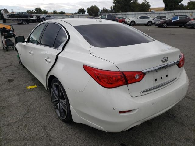 Photo 2 from auction – 2017 INFINITI Q50 BASE with VIN JN1CV7AP0HM640154