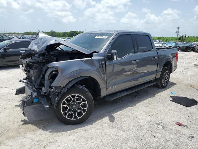 FORD F150 SUPER 2021 with VIN 1FTFW1CD2MFD08514 - Photo from auction