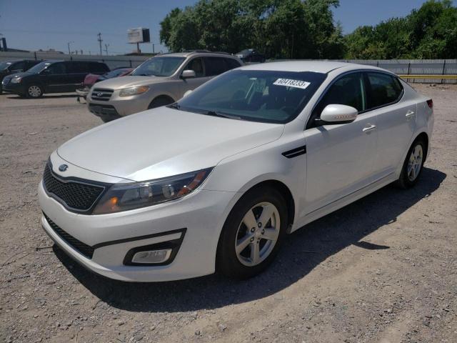 KIA OPTIMA LX 2015 مع رقم تعريف المركبة KNAGM4A74F5622468 - صورة من المزاد