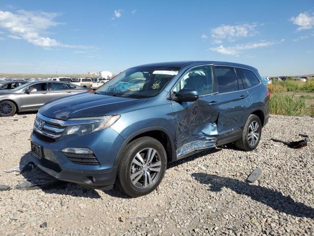 HONDA PILOT EXL 2018 with VIN 5FNYF6H56JB053731 - Photo from auction