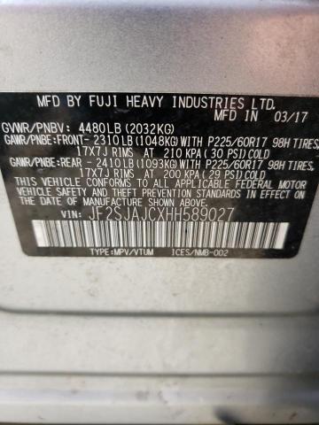 Foto 14 de la subasta – 2017 SUBARU FORESTER 2 con VIN JF2SJAJCXHH589027