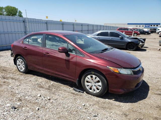 Photo 4 from auction – 2012 HONDA CIVIC LX with VIN 2HGFB2F54CH562293