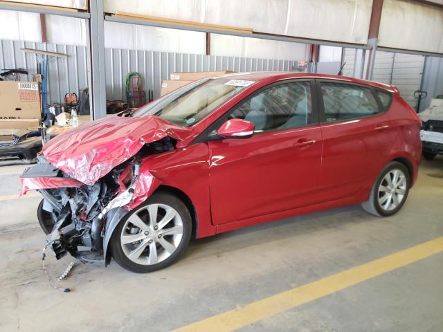 HYUNDAI ACCENT GLS 2014 with VIN KMHCU5AE2EU190307 - Photo from auction