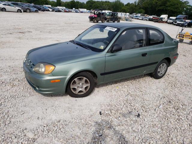 HYUNDAI ACCENT L 2004 with VIN KMHCF35C04U307629 - Photo from auction