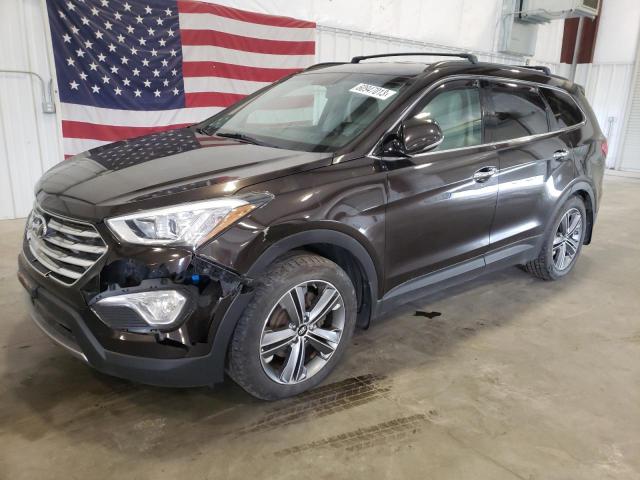 HYUNDAI SANTA FE 2016 with VIN KM8SNDHF9GU139391 - Photo from auction