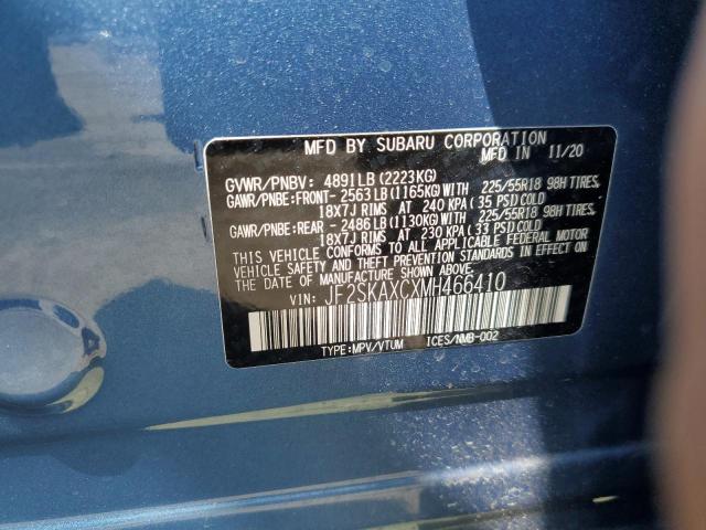 Photo 14 from auction – 2021 SUBARU FORESTER T with VIN JF2SKAXCXMH466410