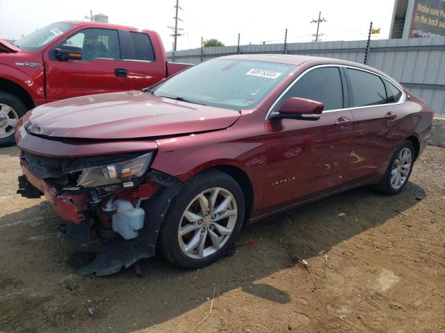 CHEVROLET IMPALA LT 2017 with VIN 2G1105S38H9103427 - Photo from auction