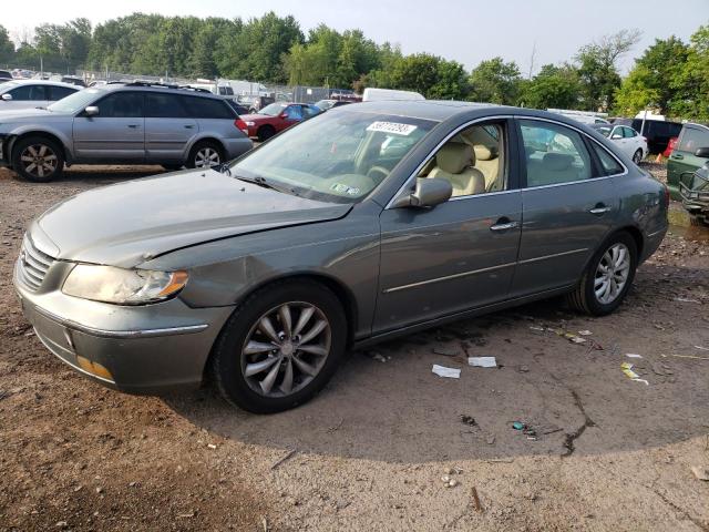 HYUNDAI AZERA SE 2007 with VIN KMHFC46FX7A235607 - Photo from auction