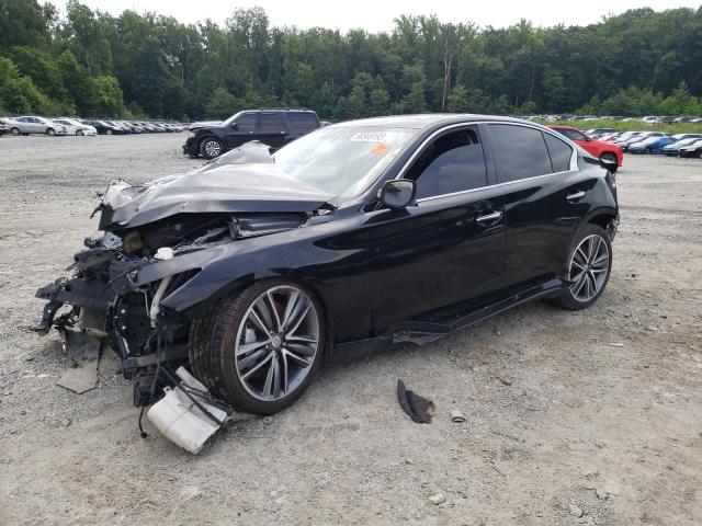 INFINITI Q50 BASE 2014 with VIN JN1BV7AP4EM685671 - Photo from auction
