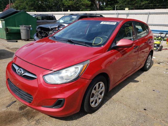 HYUNDAI ACCENT GLS 2012 with VIN KMHCT5AE1CU024442 - Photo from auction