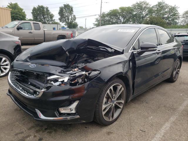 FORD FUSION TIT 2020 with VIN 3FA6P0D9XLR136807 - Photo from auction