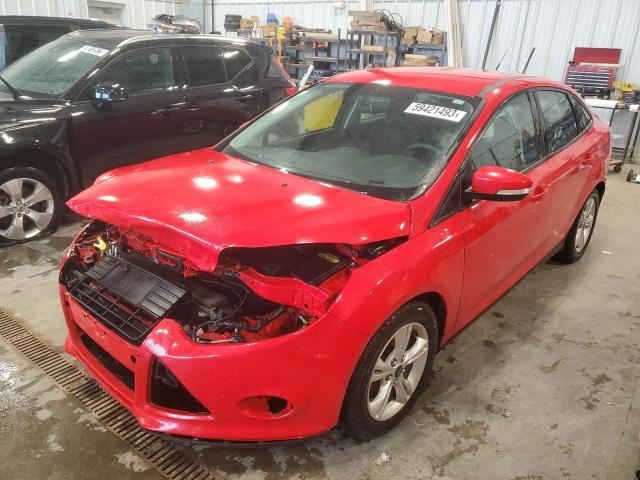 FORD FOCUS SE 2014 with VIN 1FADP3F20EL173780 - Photo from auction