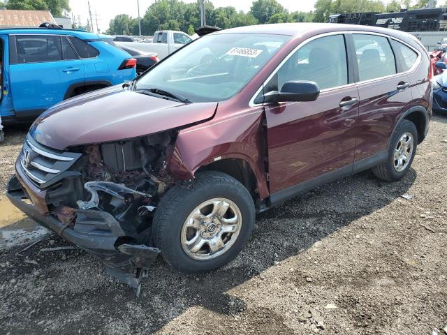 HONDA CR-V LX 2014 with VIN 5J6RM4H33EL007221 - Photo from auction