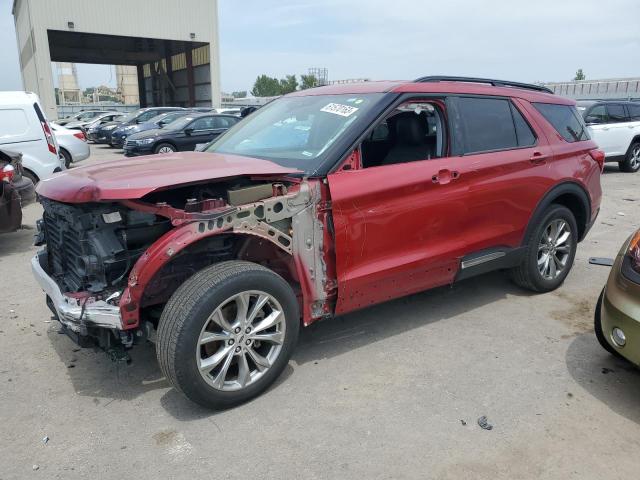 FORD EXPLORER X 2020 with VIN 1FMSK8DH3LGC46503 - Photo from auction