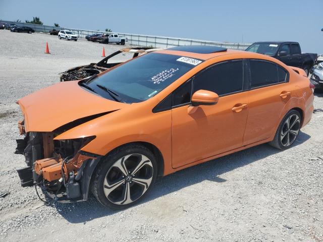 HONDA CIVIC 2014 with VIN 2HGFB6E58EH705029 - Photo from auction