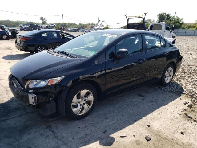 Photo 1 from auction – 2013 HONDA CIVIC LX with VIN 19XFB2F51DE215919