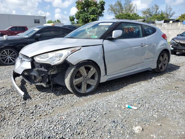 HYUNDAI VELOSTER T 2013 with VIN KMHTC6AE0DU172802 - Photo from auction
