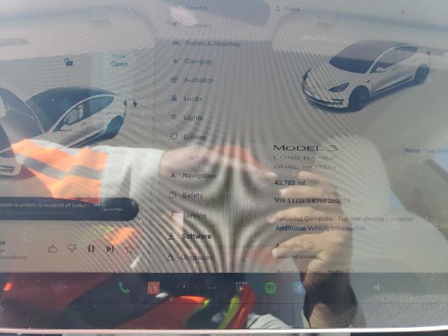 Photo 9 from auction – 2022 TESLA MODEL 3 with VIN 5YJ3E1EB7NF269555