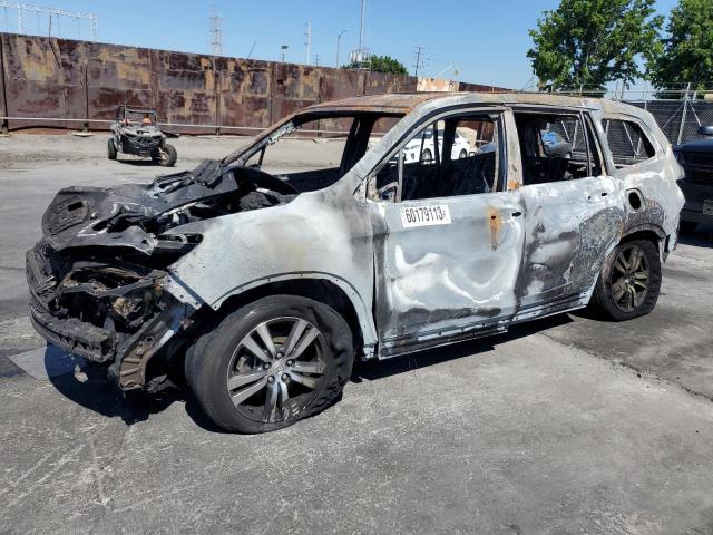 HONDA PILOT EX 2018 with VIN 5FNYF5H33JB003376 - Photo from auction